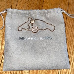 Michael kors rose gold adjustable bracelet